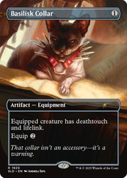 Basilisk Collar (Secret Lair) (#1920) (Borderless)\nPromo: General\nSingle\nMagic The Gathering