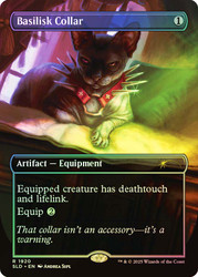 Basilisk Collar (Secret Lair) (#1920) (Borderless)\nPromo: General\nSingle\nMagic The Gathering