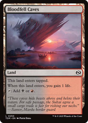 Bloodfell Caves\nTarkir: Dragonstorm\nSingle\nMagic The Gathering