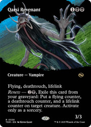Qarsi Revenant (Borderless)\nTarkir: Dragonstorm - Variants\nSingle\nMagic The Gathering