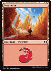 Mountain (#283)\nTarkir: Dragonstorm\nSingle\nMagic The Gathering