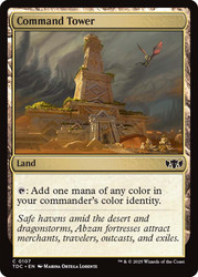 Command Tower\nTarkir: Dragonstorm Commander\nSingle\nMagic The Gathering