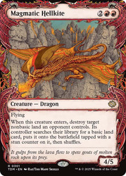 Magmatic Hellkite (Showcase)\nTarkir: Dragonstorm - Variants\nSingle\nMagic The Gathering