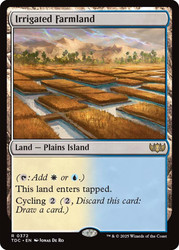 Irrigated Farmland\nTarkir: Dragonstorm Commander\nSingle\nMagic The Gathering