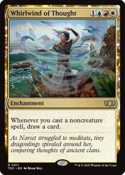 Whirlwind of Thought\nTarkir: Dragonstorm Commander\nSingle\nMagic The Gathering
