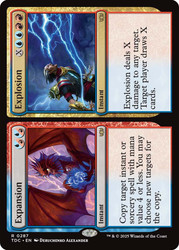 Expansion // Explosion\nTarkir: Dragonstorm Commander\nSingle\nMagic The Gathering