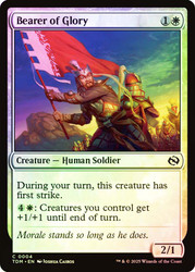 Bearer of Glory\nTarkir: Dragonstorm\nSingle\nMagic The Gathering