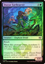 Dusyut Earthcarver\nTarkir: Dragonstorm\nSingle\nMagic The Gathering