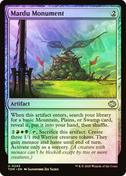 Mardu Monument\nTarkir: Dragonstorm\nSingle\nMagic The Gathering