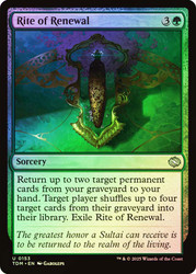 Rite of Renewal\nTarkir: Dragonstorm\nSingle\nMagic The Gathering