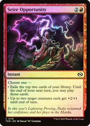 Seize Opportunity\nTarkir: Dragonstorm\nSingle\nMagic The Gathering