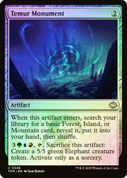 Temur Monument\nTarkir: Dragonstorm\nSingle\nMagic The Gathering