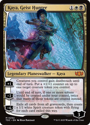 Kaya, Geist Hunter\nTarkir: Dragonstorm Commander\nSingle\nMagic The Gathering