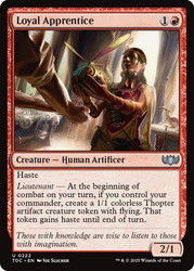 Loyal Apprentice\nTarkir: Dragonstorm Commander\nSingle\nMagic The Gathering