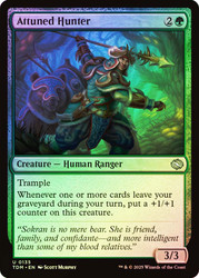 Attuned Hunter\nTarkir: Dragonstorm\nSingle\nMagic The Gathering