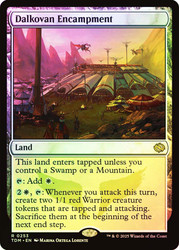 Dalkovan Encampment\nTarkir: Dragonstorm\nSingle\nMagic The Gathering