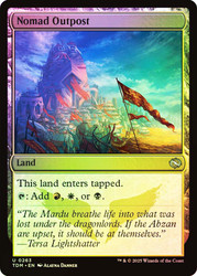 Nomad Outpost\nTarkir: Dragonstorm\nSingle\nMagic The Gathering