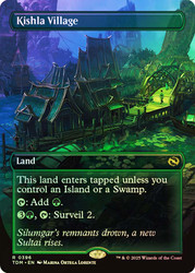Kishla Village (Borderless)\nTarkir: Dragonstorm - Variants\nSingle\nMagic The Gathering