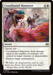 Coordinated Maneuver\nTarkir: Dragonstorm\nSingle\nMagic The Gathering