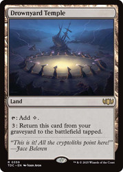 Drownyard Temple\nTarkir: Dragonstorm Commander\nSingle\nMagic The Gathering