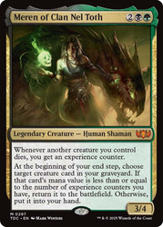 Meren of Clan Nel Toth\nTarkir: Dragonstorm Commander\nSingle\nMagic The Gathering