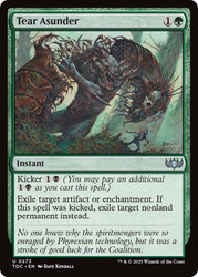 Tear Asunder\nTarkir: Dragonstorm Commander\nSingle\nMagic The Gathering