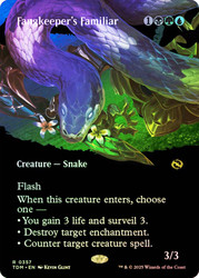 Fangkeeper's Familiar (Borderless)\nTarkir: Dragonstorm - Variants\nSingle\nMagic The Gathering