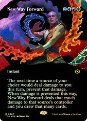 New Way Forward (Borderless)\nTarkir: Dragonstorm - Variants\nSingle\nMagic The Gathering