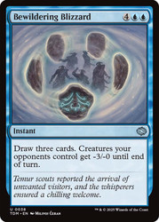 Bewildering Blizzard\nTarkir: Dragonstorm\nSingle\nMagic The Gathering