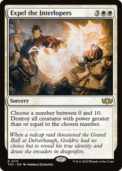 Expel the Interlopers\nTarkir: Dragonstorm Commander\nSingle\nMagic The Gathering