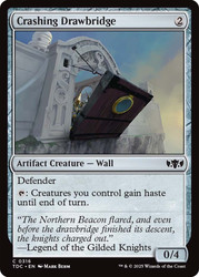 Crashing Drawbridge\nTarkir: Dragonstorm Commander\nSingle\nMagic The Gathering