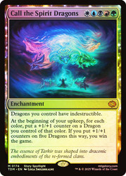 Call the Spirit Dragons\nTarkir: Dragonstorm\nSingle\nMagic The Gathering