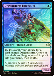 Dragonstorm Forecaster\nTarkir: Dragonstorm\nSingle\nMagic The Gathering