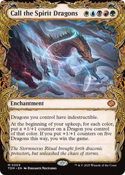 Call the Spirit Dragons (Showcase)\nTarkir: Dragonstorm - Variants\nSingle\nMagic The Gathering