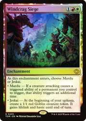 Windcrag Siege\nTarkir: Dragonstorm\nSingle\nMagic The Gathering
