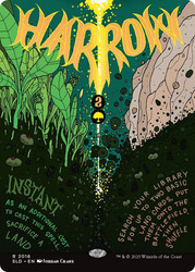 Harrow (Secret Lair) (Borderless)\nPromo: General\nSingle\nMagic The Gathering