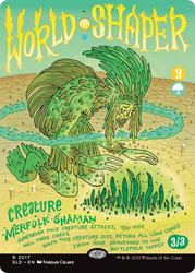 World Shaper (Secret Lair) (Borderless)\nPromo: General\nSingle\nMagic The Gathering