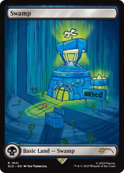 Swamp (SpongeBob) (Secret Lair) (#1941) (Full Art)\nPromo: General\nSingle\nMagic The Gathering