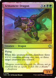 Armament Dragon\nTarkir: Dragonstorm\nSingle\nMagic The Gathering