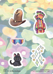 {Pick'em & Stick'em Sticker Sheet} (Secret Lair) (#337)\nPromo: General\nSingle\nMagic The Gathering