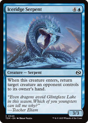 Iceridge Serpent\nTarkir: Dragonstorm\nSingle\nMagic The Gathering