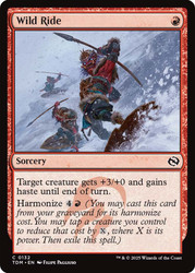 Wild Ride\nTarkir: Dragonstorm\nSingle\nMagic The Gathering