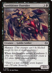 Sandskitter Outrider\nTarkir: Dragonstorm\nSingle\nMagic The Gathering