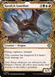 Karakyk Guardian (Showcase)\nTarkir: Dragonstorm - Variants\nSingle\nMagic The Gathering