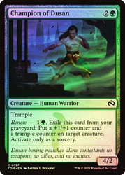 Champion of Dusan\nTarkir: Dragonstorm\nSingle\nMagic The Gathering