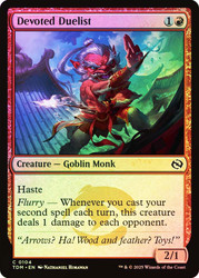 Devoted Duelist\nTarkir: Dragonstorm\nSingle\nMagic The Gathering