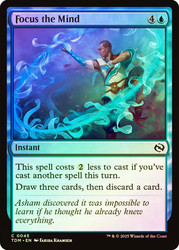 Focus the Mind\nTarkir: Dragonstorm\nSingle\nMagic The Gathering