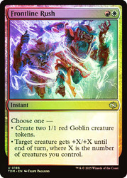 Frontline Rush\nTarkir: Dragonstorm\nSingle\nMagic The Gathering