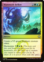 Mammoth Bellow\nTarkir: Dragonstorm\nSingle\nMagic The Gathering