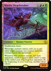 Mardu Siegebreaker\nTarkir: Dragonstorm\nSingle\nMagic The Gathering